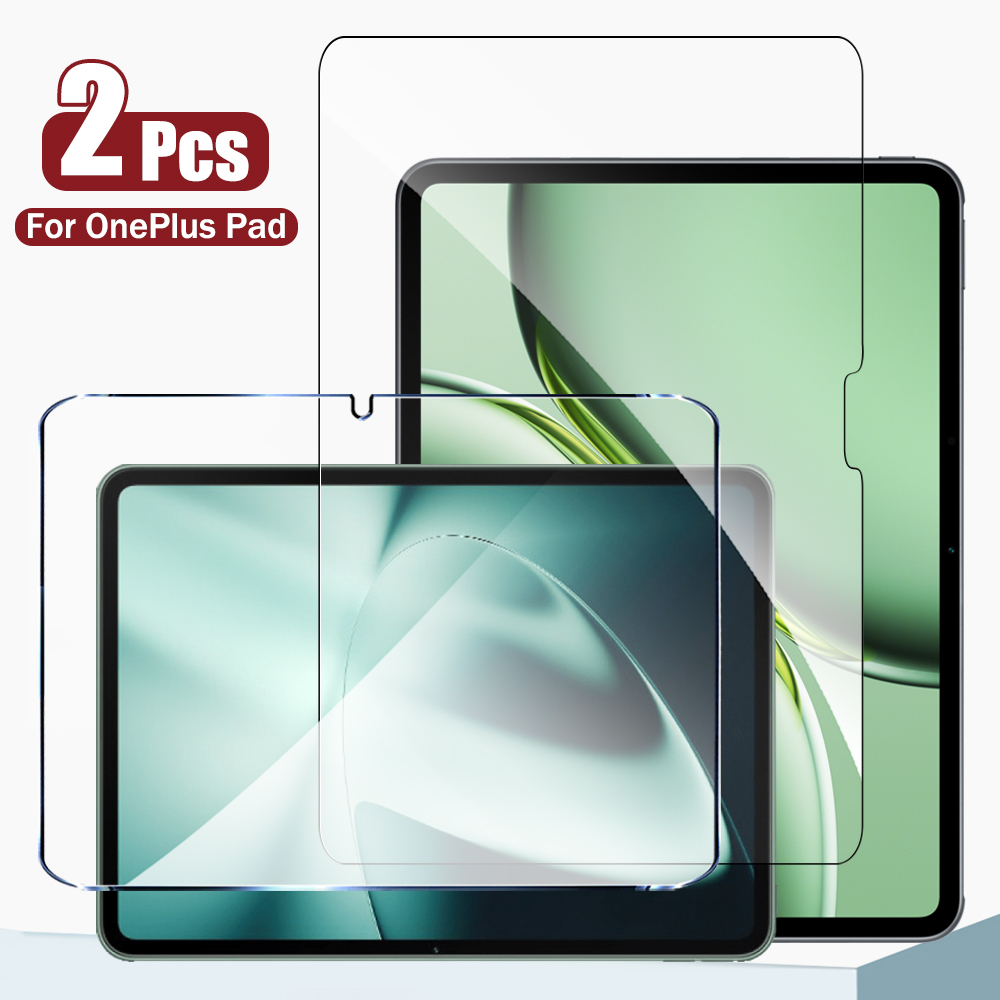 Oneplus Tablet Accessories - 2 قطعة 9H الزجاج المقسى ل