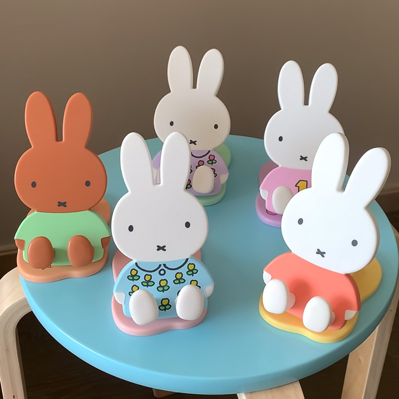 Tablet Cute Accessories - حامل هاتف قابل للطي بتصميم كرتوني