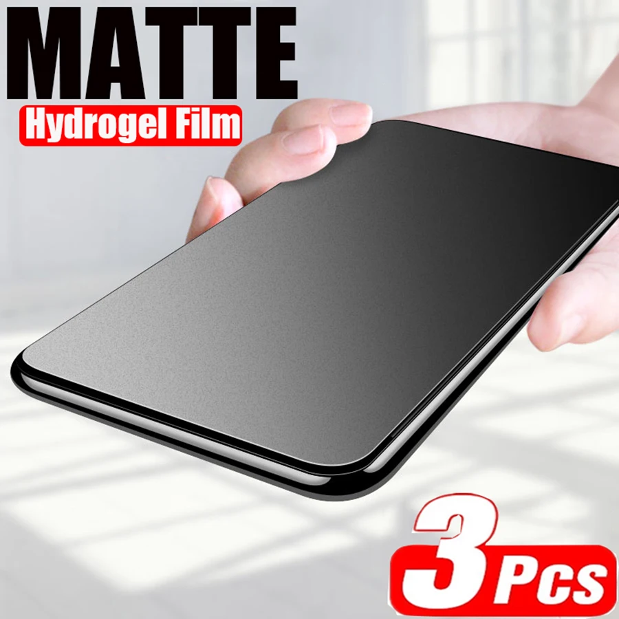 Oneplus Tablet Accessories - 3 قطعة ماتي هيدروجيل فيلم ل