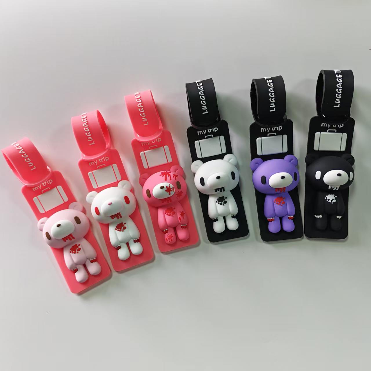 علامة أمتعة سيليكون بتصميم دب  - مراجعة Tablet Cute Accessories وسعره