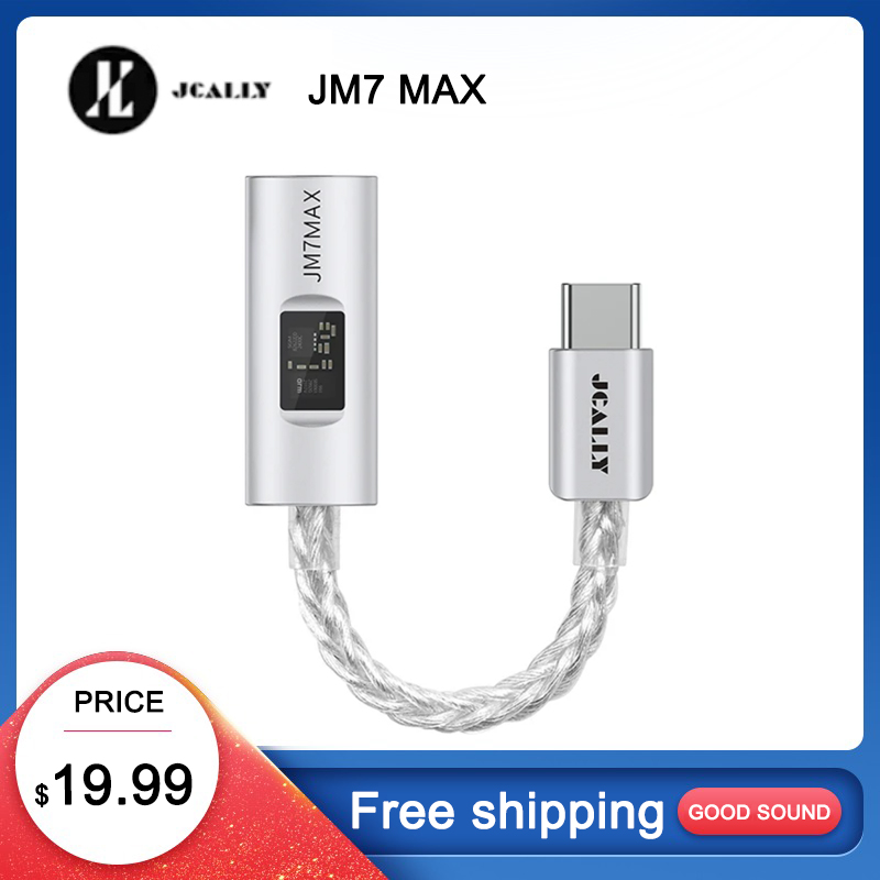 JCALLY JM7MAX Type-C محمول DAC - مراجعة Android Tablet Gaming Accessories وسعره
