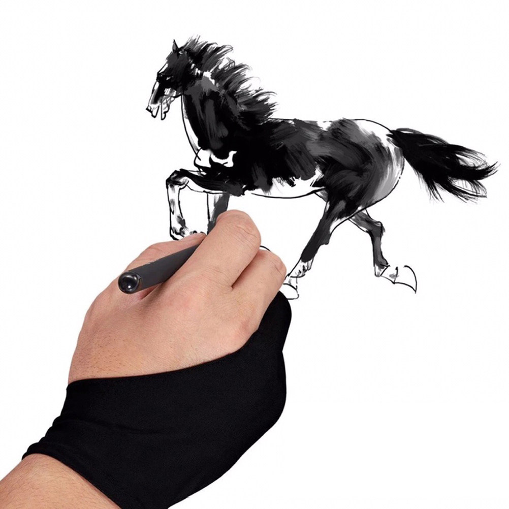 4 قطع قفازات فنانين ببصمة إصبع - مراجعة Drawing Glove Artist وسعره